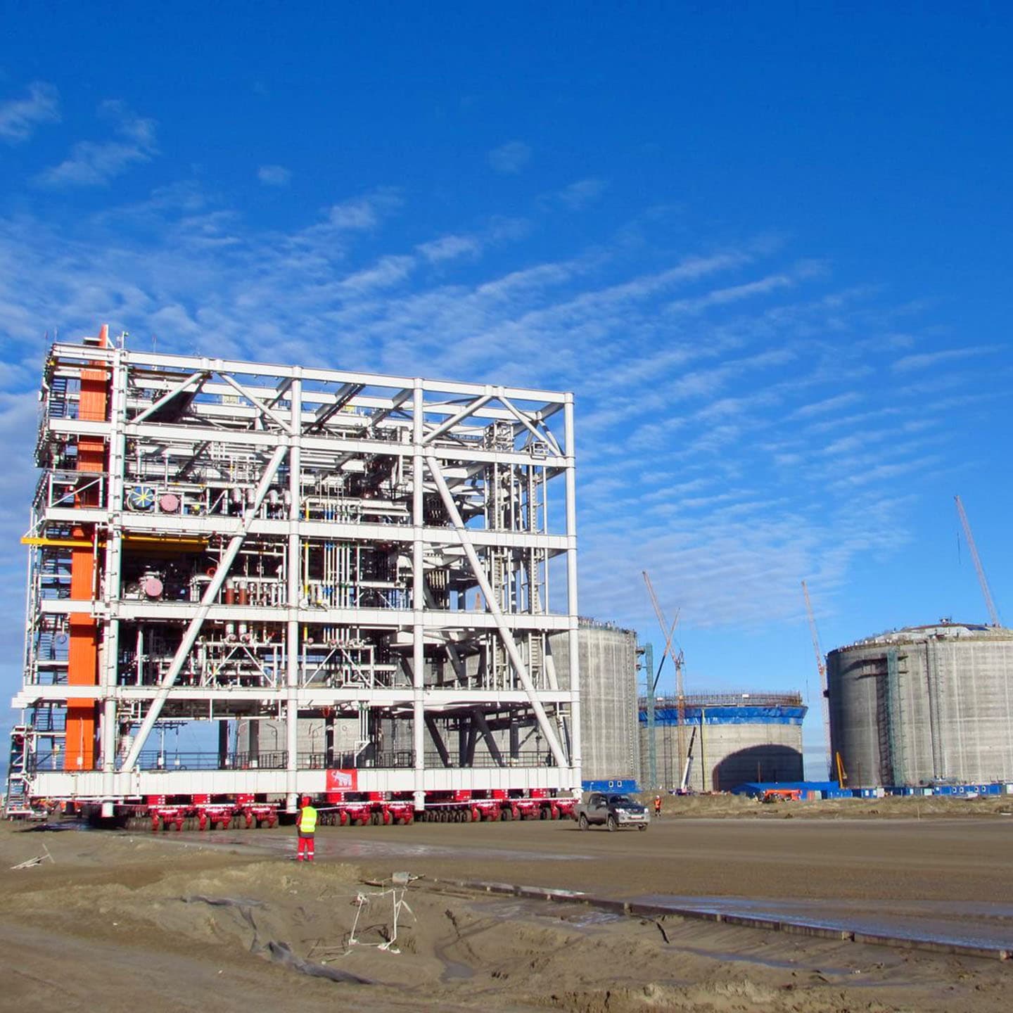  Transport of module on Yamal